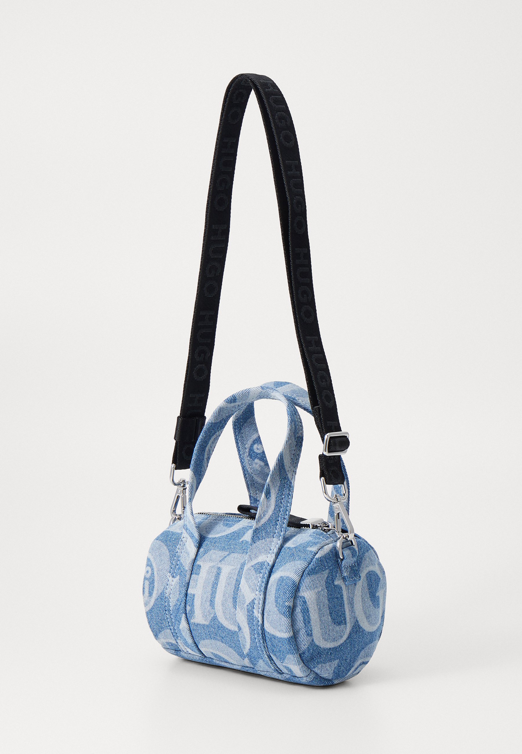 HUGO ROSELYN DUFFLE - Handbag - dark blue/stone blue denim