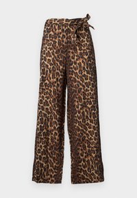 VMWILD PANT - Pantalon classique - brown/multi-coloured