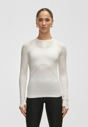 MAZE LONG SLEEVE - Långärmad tröja - white