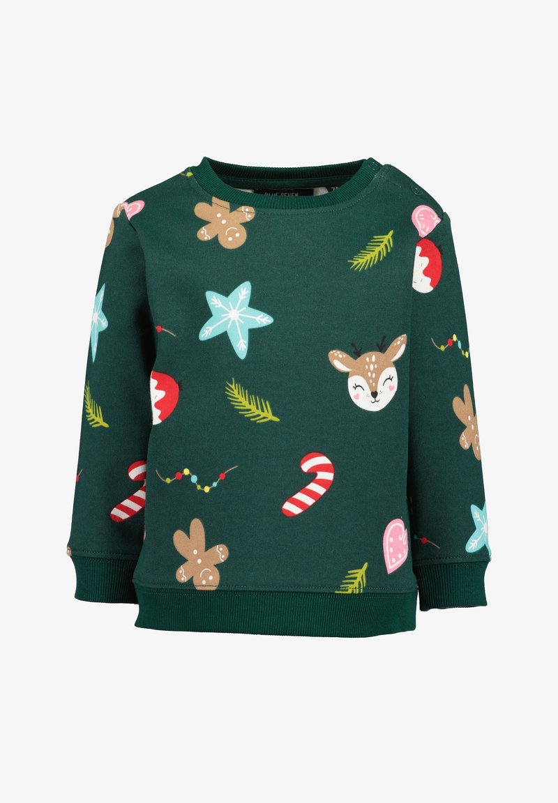 Blue Seven CHRISTMAS - Mikina - grün