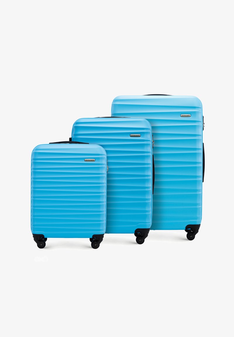 WITTCHEN LUGGAGE SET FROM ABS - Trolley - blue