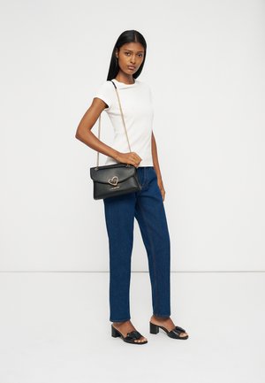 Love Moschino, HEART - Borsa a tracolla - black