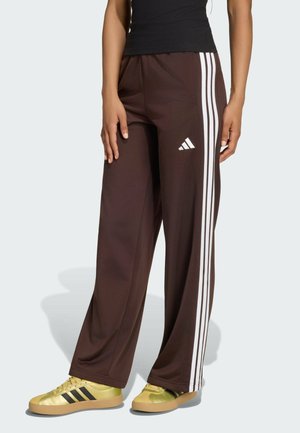 adidas Sportswear, DAYREADY WIDE LEG TRACKPANTS - Jogginghose - aurora coffee   white