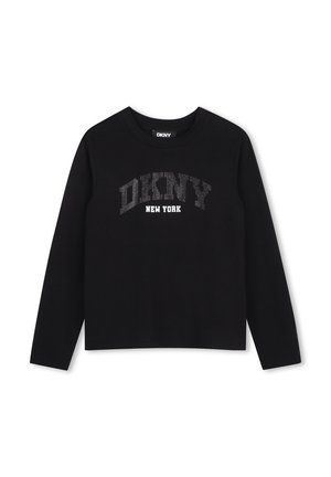 DKNY, TEE-SHIRT MANCHES LONGUES - Camiseta de manga larga - black