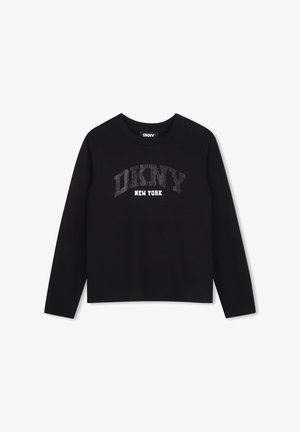DKNY, TEE-SHIRT MANCHES LONGUES - Camiseta de manga larga - black