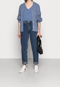 Anna Field T-shirt - bas - mottled dark blue