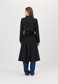 Elisabetta Franchi WOMENS DUST COAT - Klasický kabát - nero