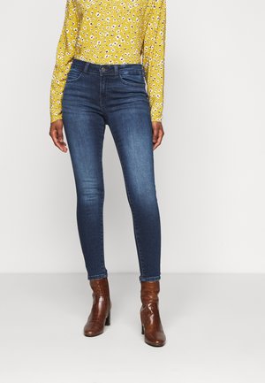 Vaqueros pitillo - dark-blue denim