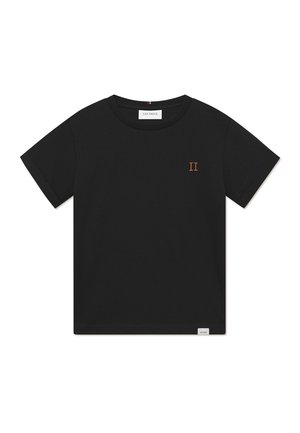 NØRREGAARD UNISEX - Navadna majica - black/orange