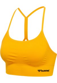 Hummel HMLTIFFY SEAMLESS - Sport-bh met light support - saffron