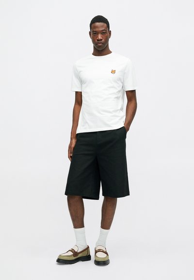 Maison Kitsuné FOX HEAD REGULAR TEE - T-paita - white