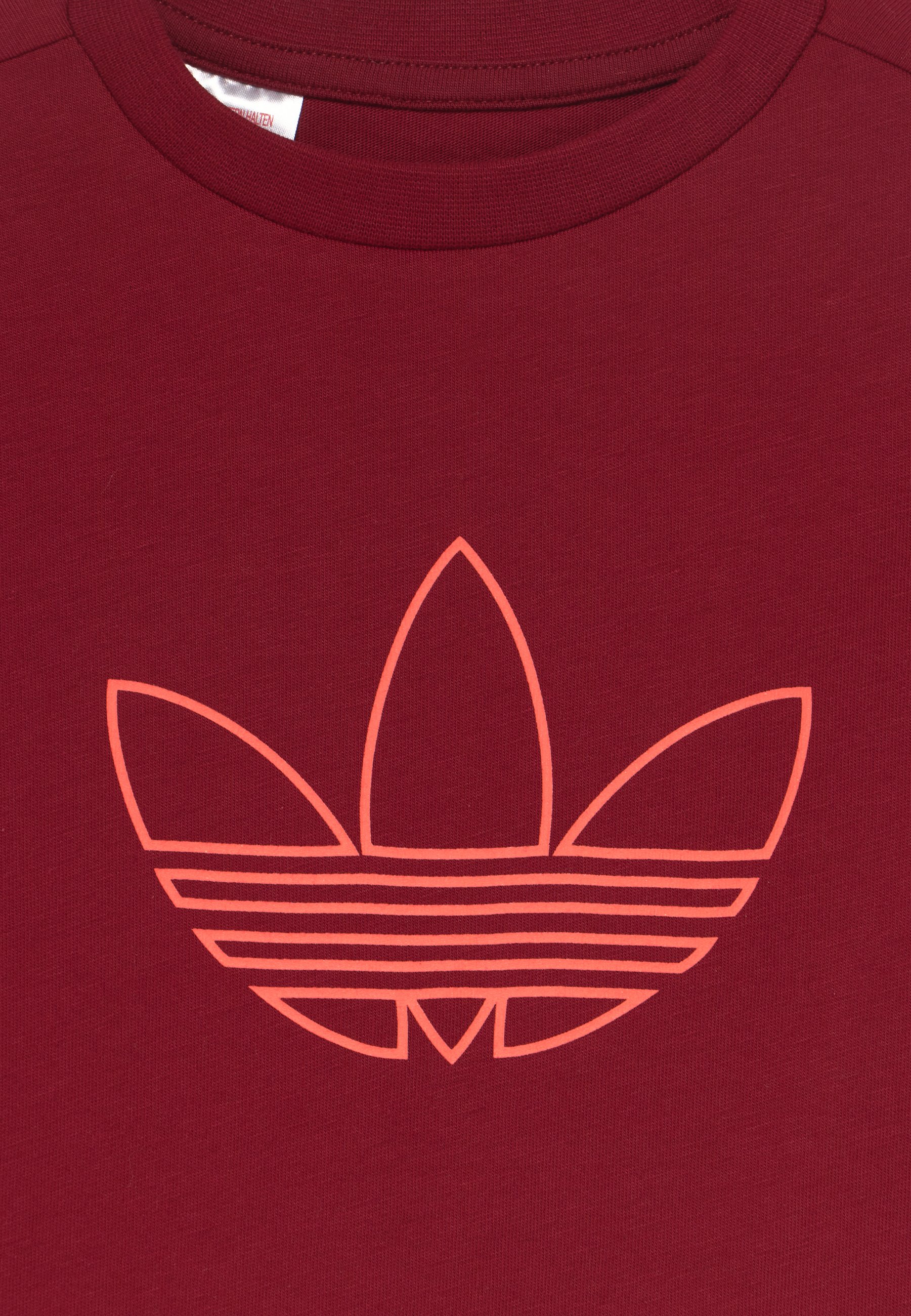 dark red adidas tracksuit