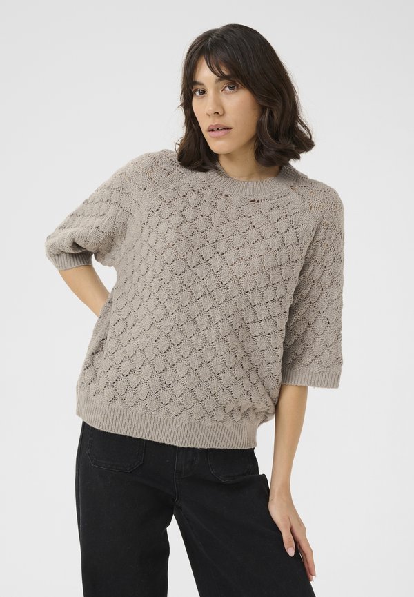 KAKANI - Strickpullover - elephant skin