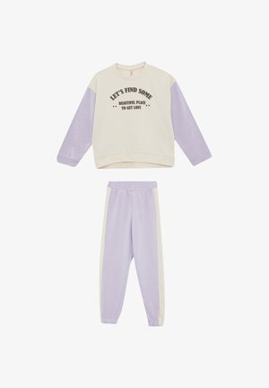 REGULAR FIT - Tracksuit - beige