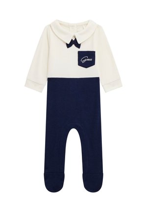 INTERLOCK OVERALL - Pijama de bebé - salt white