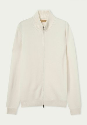 Falconeri, ULTRASOFT ZIP-UP - Strickjacke - white