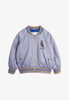 BIRDS LIGHTWEIGHT BASEBALL JACKET UNISEX - Bombera - purple