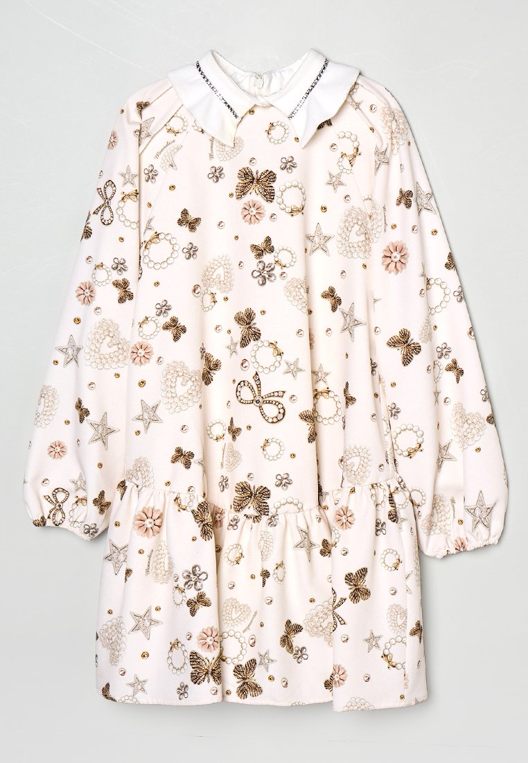 Monnalisa Jurk beige
