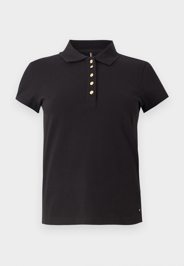 GOLD BUTTON SLIM POLO - Polo shirt2