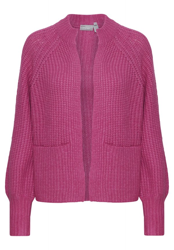 FRBEVERLY - Cardigan - very berry melange3