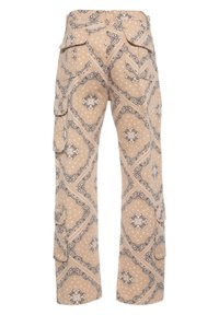 Karl Kani PAISLEY  - Cargobyxor - sand