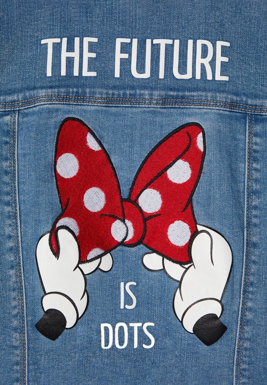 Name it DISNEY MINNIE MOUSE PRINT - Giacca di jeans - medium blue denim/blu  scuro - Zalando.it