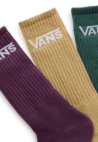 Vans 3 PACK CLASSIC CREW - Calze - antelope