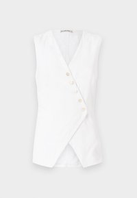 BARE LONGLINE VEST - Vest - brilliant white