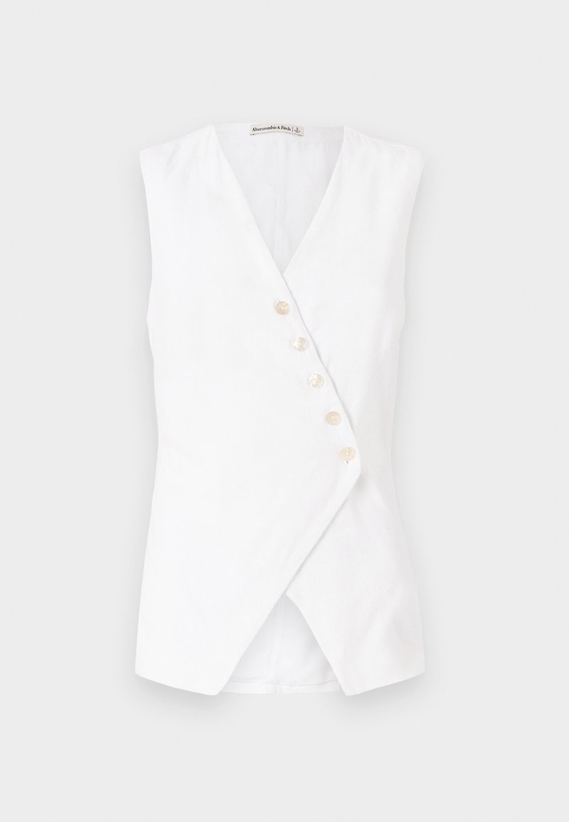 Abercrombie & Fitch Bodywarmer wit Abercrombie & Fitch Bodywarmer wit