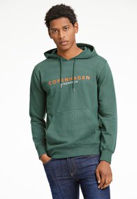Lindbergh COPENHAGEN - Jersey con capucha - tanne