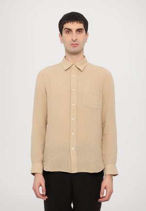 LONG SLEEVE REGULAR FIT MEN SHIRT - Camicia - almond