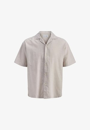Jack & Jones, Kurzarm Regular Fit Hemd - Chemise - Beige