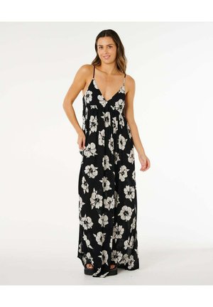 Robe longue - black off white