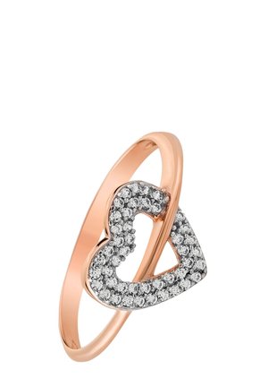 Bague - weiß/rosegold-cloured