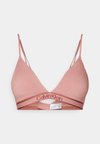 TONAL LOGO TRIANGLE - Reggiseno a triangolo - red grape/apple butter