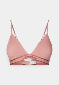 Calvin Klein Underwear TONAL LOGO TRIANGLE - Trokutasti grudnjak - red grape/apple butter