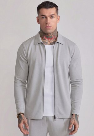 SIKSILK SMART OVERSHIRT. - Summer jacket - lightgrey