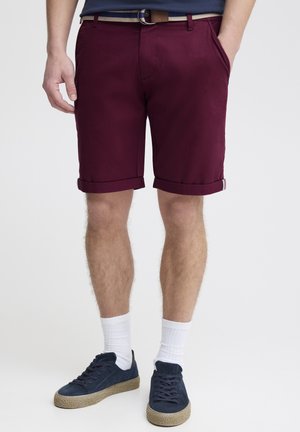 Solid SDMONTY - Shorts - wine red