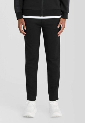 Lyle & Scott LYLE & SCOTT MID BOTTOMS PADEL TAPED JOGGERS - Trainingsbroek - z jet black