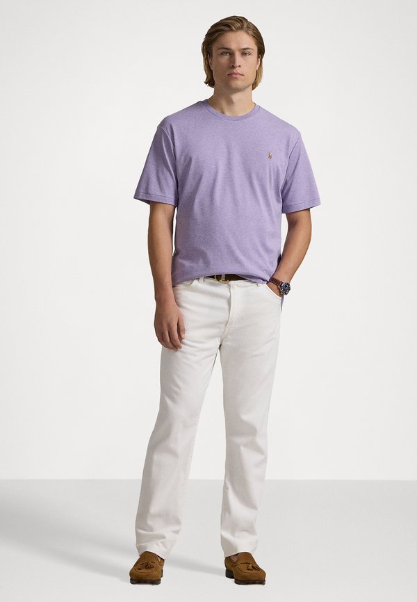 SOFT COTTON CREWNECK T-SHIRT - Basic T-shirt - amethyst heather2