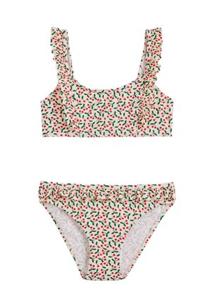 2 PIÈCES IMPRIMÉ SET - Bikini - poudre