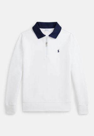 DOUBLE-KNIT COLLARED SWEATSHIRT 7-14Y - Sudadera - white