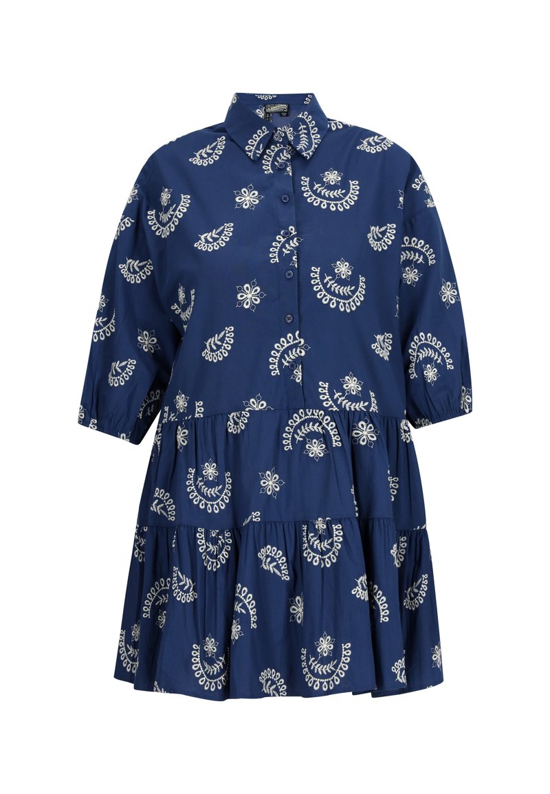 dreimaster Blousejurk blauw