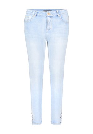Betty Barclay, BETTY BARCLAY MIT WASCHUNG BASIC-JEANS - Jeans Slim Fit - light blue denim