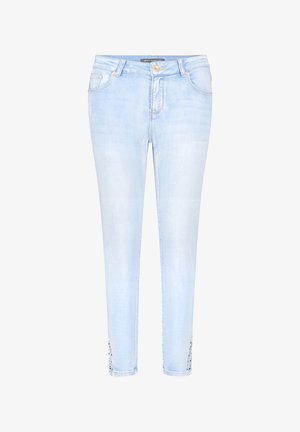 Betty Barclay, BETTY BARCLAY MIT WASCHUNG BASIC-JEANS - Jeans Slim Fit - light blue denim