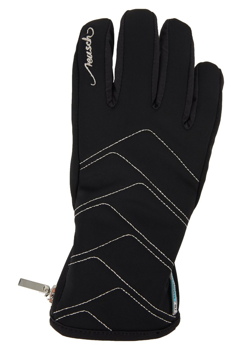 Damen Caps, Mützen & Hüte | Reusch LOREDANA TOUCH TEC™ Fingerhandschuh black/silver/schwarz - PC55842 Damen Caps, Mützen & Hüte | Reusch LOREDANA TOUCH TEC™ Fingerhandschuh black/silver/schwarz - PC55842