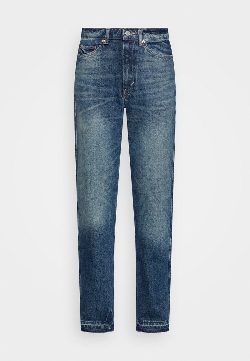 Weekday ROWE EXTRA HIGH - Jeans Straight Leg - vintage blue/blau - Zalando