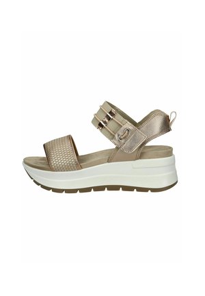 Platform sandals - champagne cipri