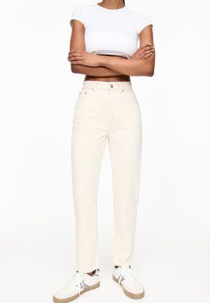 Jean Mom - beige