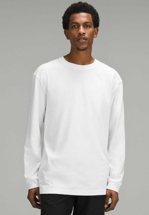 lululemon HEAVYWEIGHT COTTON - Majica z dolgimi rokavi - white